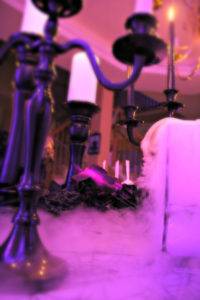 Dee Kay Events | Spooktacular Dessert Table Halloween Bar I Dry Ice Ghost