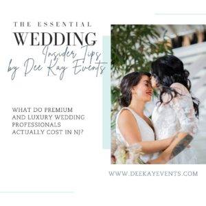 Engaged in NJ - Spend Wisely - Dee Kay Events - wedding vendor cost