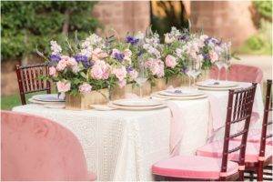 Wedding Floral Centerpiece - Croatia Inspired Tyler Gardens Wedding Minimony┃Design by Dee Kay Events┃Photo by Idalia Photography